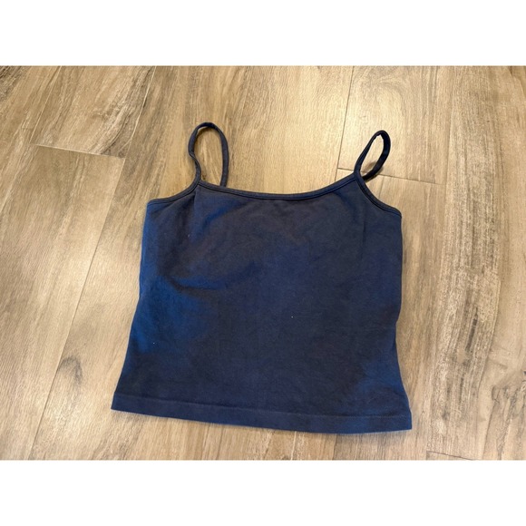 American Apparel Tops - Los Angeles AMERICAN APPAREL Black spaghetti strap Tank Made In USA Small
